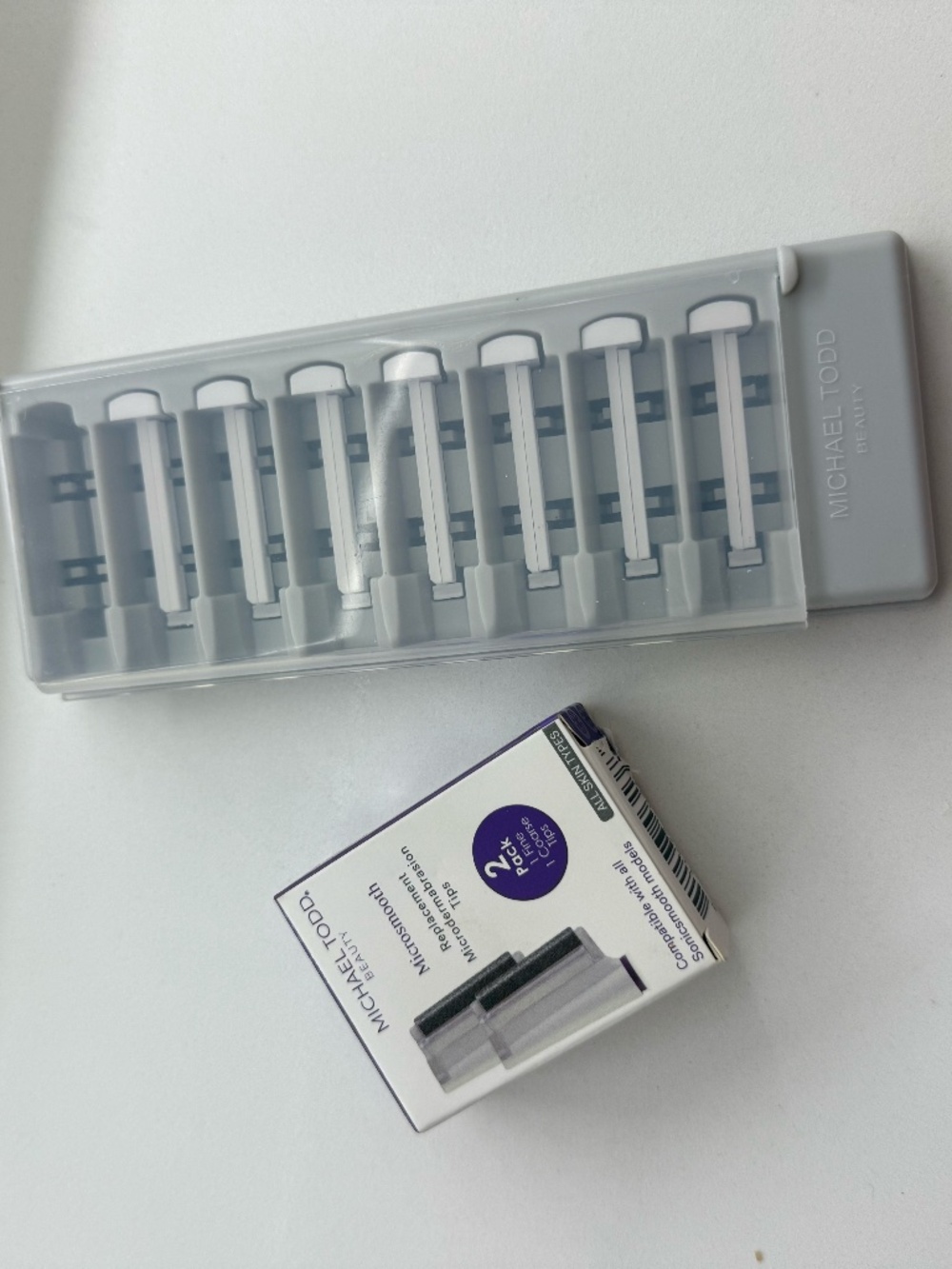 Michael Todd Beauty Sonicsmooth Clear Refill Tips and Microsmooth Tips